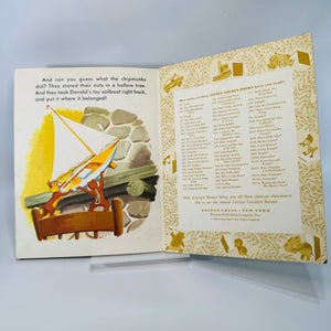 Vintage Little Golden Book — Walt Disney’s Donald Duck’s Toy Sailboat (1954, 8th Printing) — Annie North Bedford | Golden Press Disney Classic, Children’s Illustrated Fiction