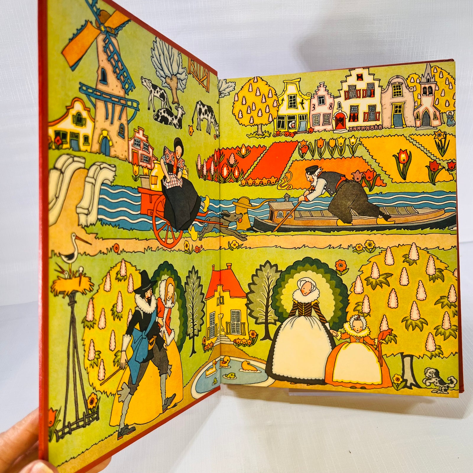 Tales Told in Holland edited by Olive Beaupre Miller illustrated by Maud & Miska Petersham a My Travel Ship The Bookhouse for Children