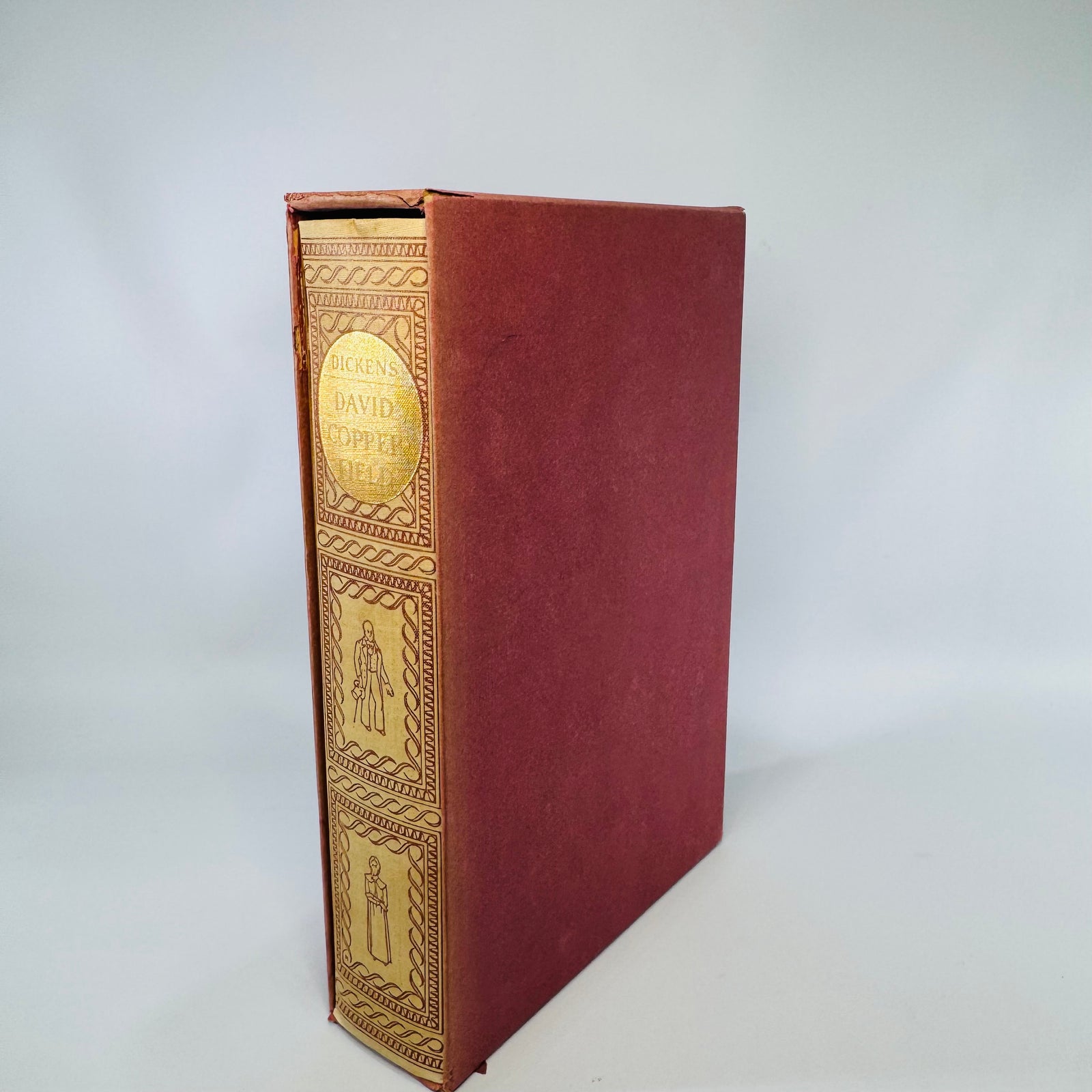 Vintage Heritage Press Hardcover w Slipcase — The Personal History of David Copperfield (1937 Heritage Press edition) — Charles Dickens | Illustrated by John Austen, Classic Literature / Victorian Novel