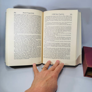 Vintage Heritage Press Hardcover w Slipcase — The Personal History of David Copperfield (1937 Heritage Press edition) — Charles Dickens | Illustrated by John Austen, Classic Literature / Victorian Novel