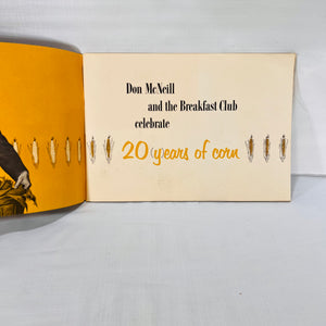 20 Years of Corn Don McNeill's Breakfast Club Pamphlet 1953