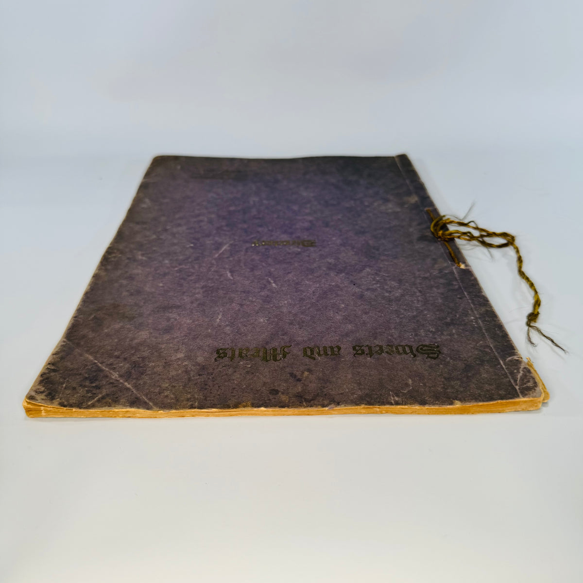 Vintage Church Community Cookbook — Sweets and Meats Directory (Bay City, Michigan) — Ladies Association, First Baptist Church | Local Ads + Recipes, Community Cookbook / Local History
