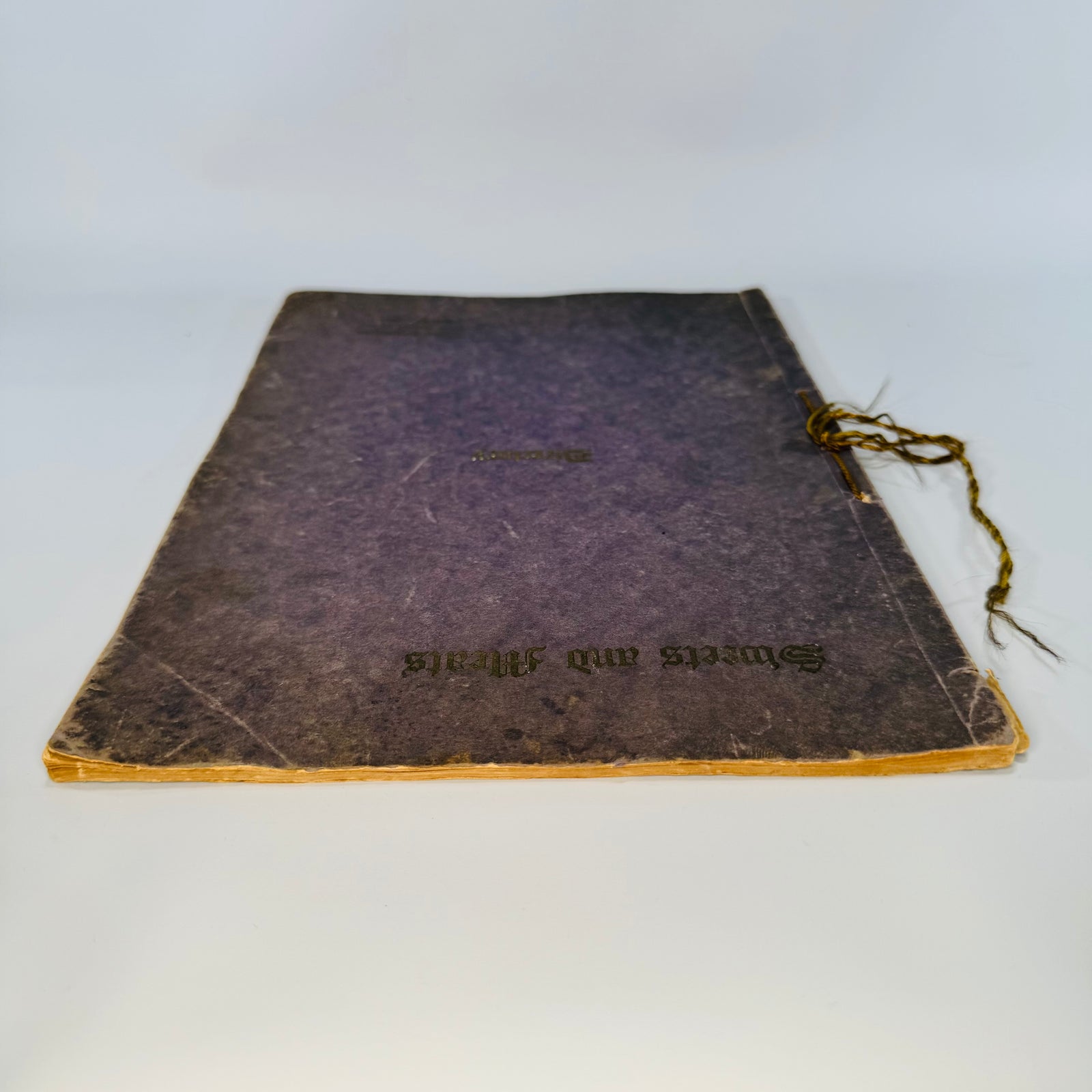 Vintage Church Community Cookbook — Sweets and Meats Directory (Bay City, Michigan) — Ladies Association, First Baptist Church | Local Ads + Recipes, Community Cookbook / Local History