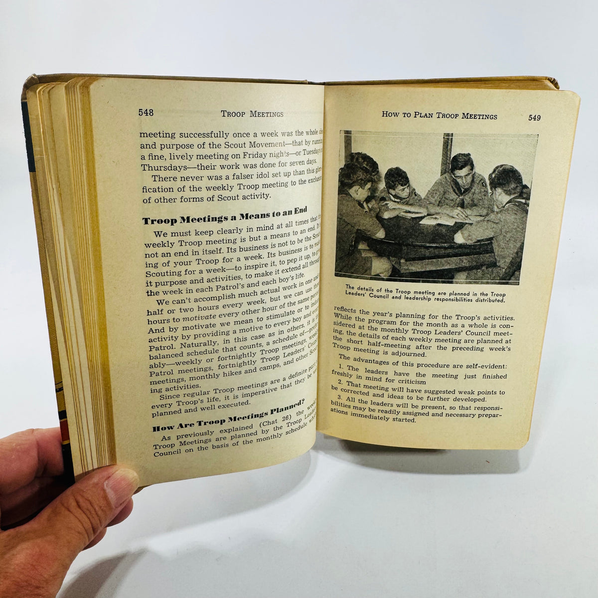 Handbook for Scoutmasters Volume Two by William Hillcourt 1942 Seventh Imprint Hardcover