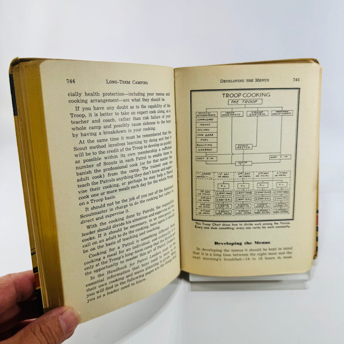 Handbook for Scoutmasters Volume Two by William Hillcourt 1942 Seventh Imprint Hardcover