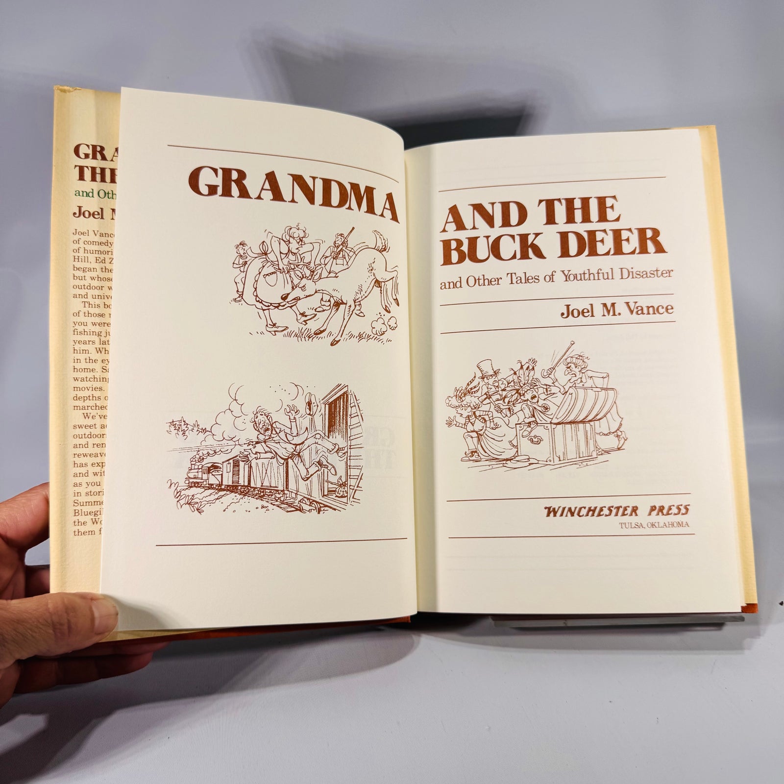 Grandma and the Buck Deer by Joel M. Vance | 1980 Winchester Press