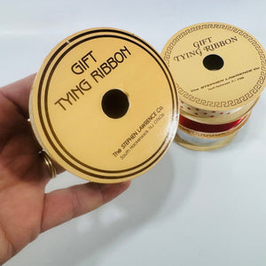 Stephen Lawrence and Classique Gift Tying Ribbon Lot of 7 Vintage Spools