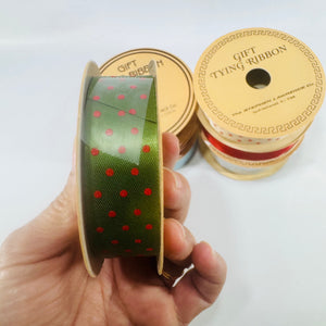 Stephen Lawrence and Classique Gift Tying Ribbon Lot of 7 Vintage Spools