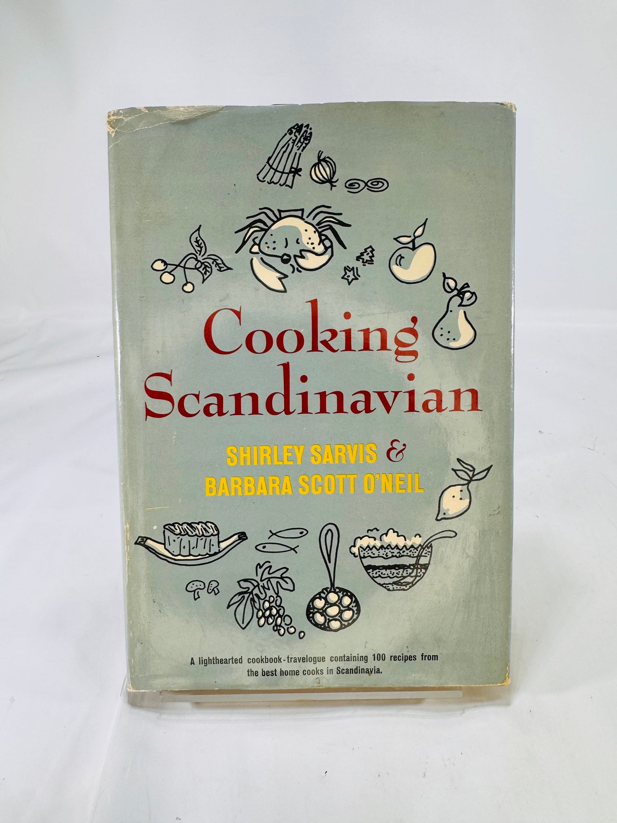 Cooking Scandinavian by Shirley Sarvis 1963 Doubleday &