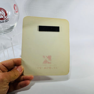 Vintage Kmart Pharmacy Rx Glass + Emergency Phone Numbers Fridge Magnet, Red K Logo Promo, Retro Drugstore Collectibles