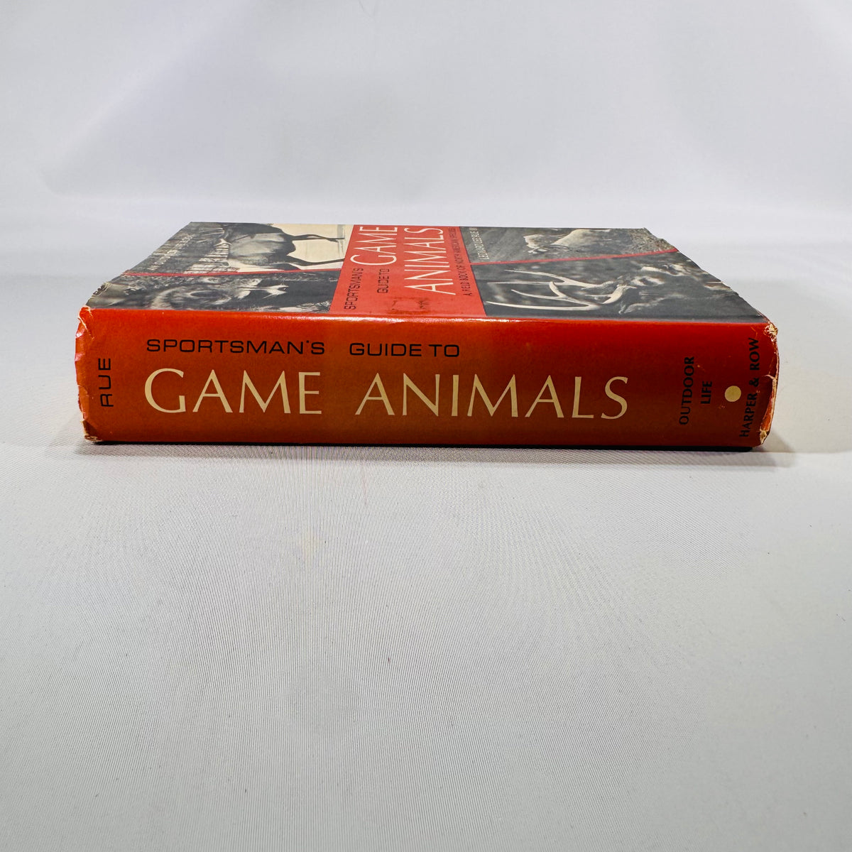 Sportsman's Guide to Game Animals by Leonard Lee Rue III | 1971 Outdoor Life Book | Vintage Field Guide | Wildlife Photography | Hardcover DJ