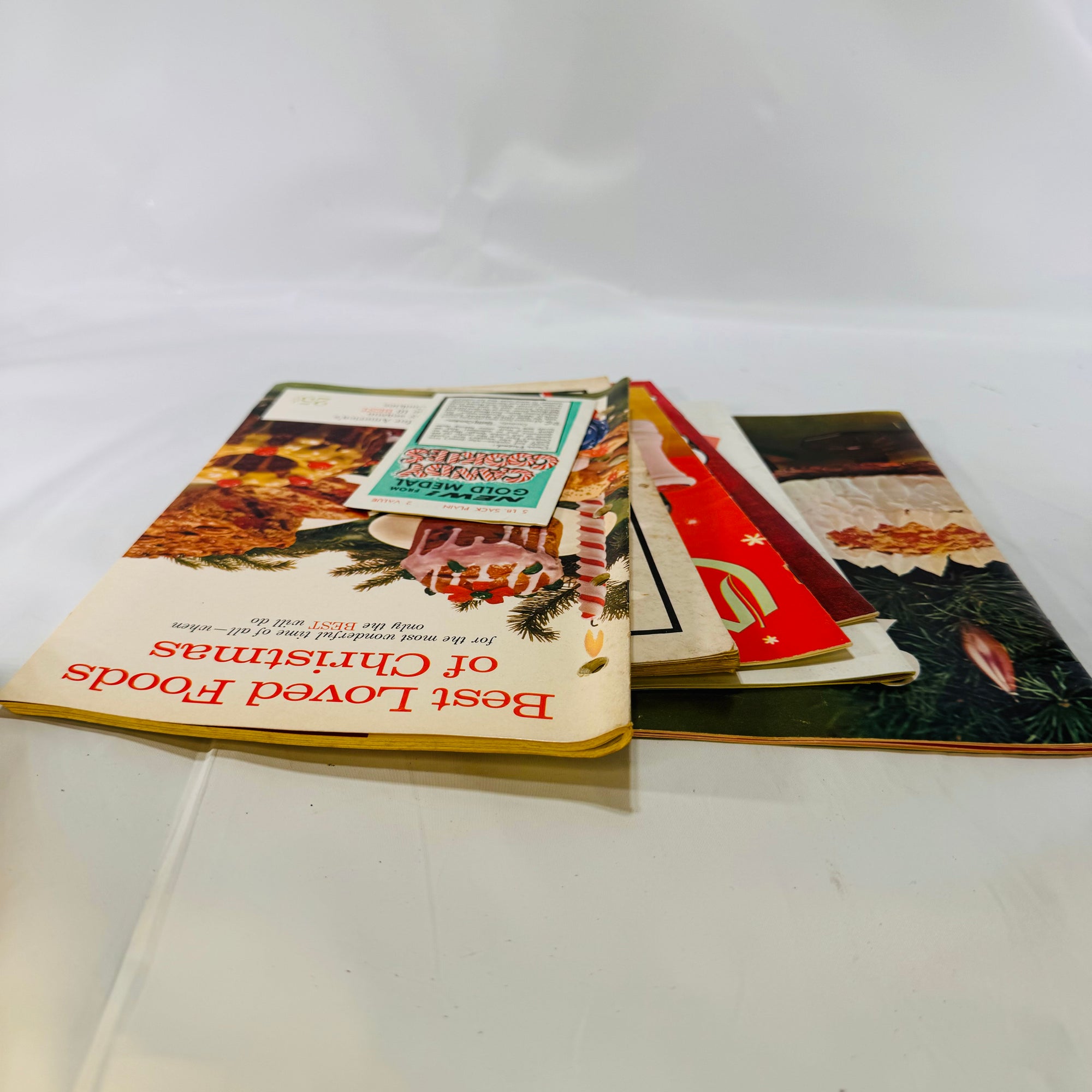 Seven Vintage Christmas Recipe Pamphlets by Pillsbury Consumers Energy Betty Crocker & More