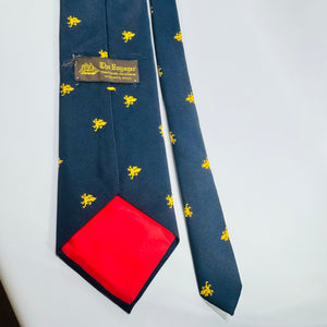 Rivetz of Boston Winged Lion Tie The Voyager Midland Michigan 1970s