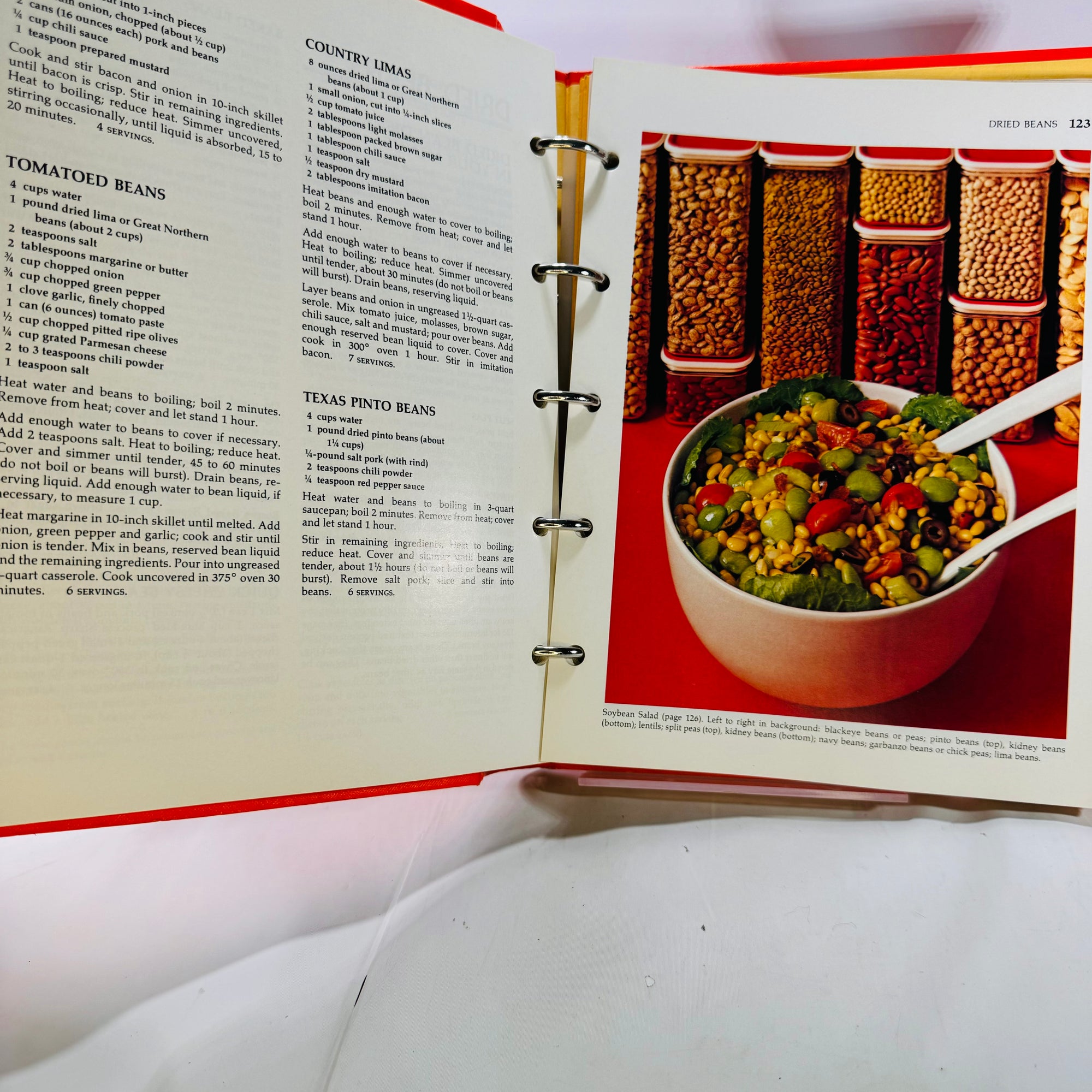 Betty Crocker's Cook Book 1978 5 Ring Binder Version as Found