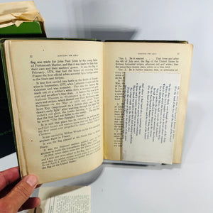 Girl Scout Handbook Bundle 1930 Revised Edition and 1955 Eighth Impression Midland Michigan