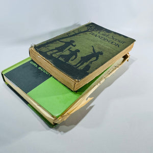 Girl Scout Handbook Bundle 1930 Revised Edition and 1955 Eighth Impression Midland Michigan