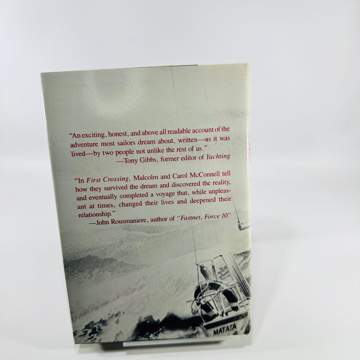 First Crossing by Malcolm and Carol McConnell 1983 Hardcover