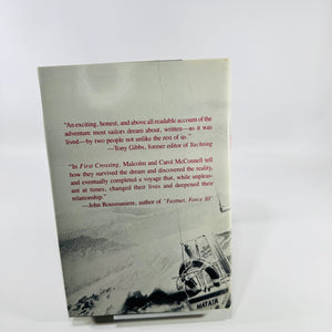 First Crossing by Malcolm and Carol McConnell 1983 Hardcover