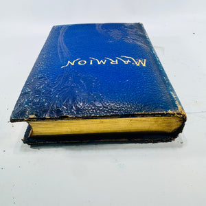 Marmion A Tale of Flodden Field by Sir Walter Scott Hurst and Company Victorian Hardcover