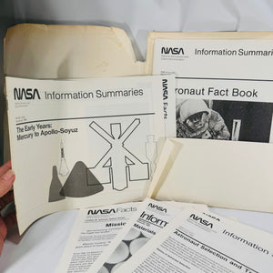 NASA Information Kit: Collection of Photos Information summaries NASA Facts Pamphlet's 1980s