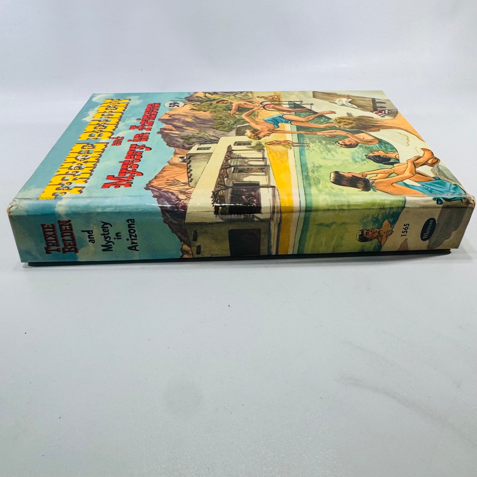 Trixie Belden and Mystery in Arizona by Julie Campbell 1958 Whitman Hardcover