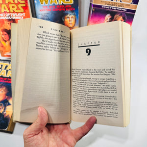 Star Wars Paperback Bundle of 6 Bantam Spectra Novels, Zahn, Hambly, Rusch, Kube-McDowell
