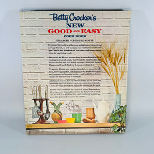 Betty Crocker’s New Good and Easy Cook Book (1962) – Betty Crocker | Vintage Cookbook