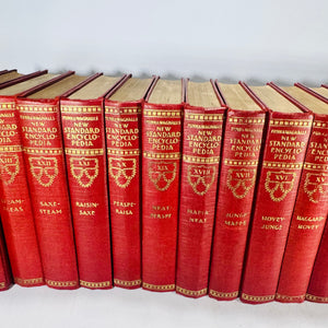 Funk & Wagnalls New Standard Encyclopedia of Universal Knowledge 1931 Complete 25 Volume Set