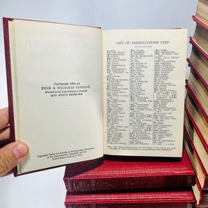 Funk & Wagnalls New Standard Encyclopedia of Universal Knowledge 1931 Complete 25 Volume Set