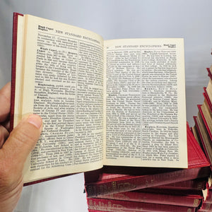 Funk & Wagnalls New Standard Encyclopedia of Universal Knowledge 1931 Complete 25 Volume Set