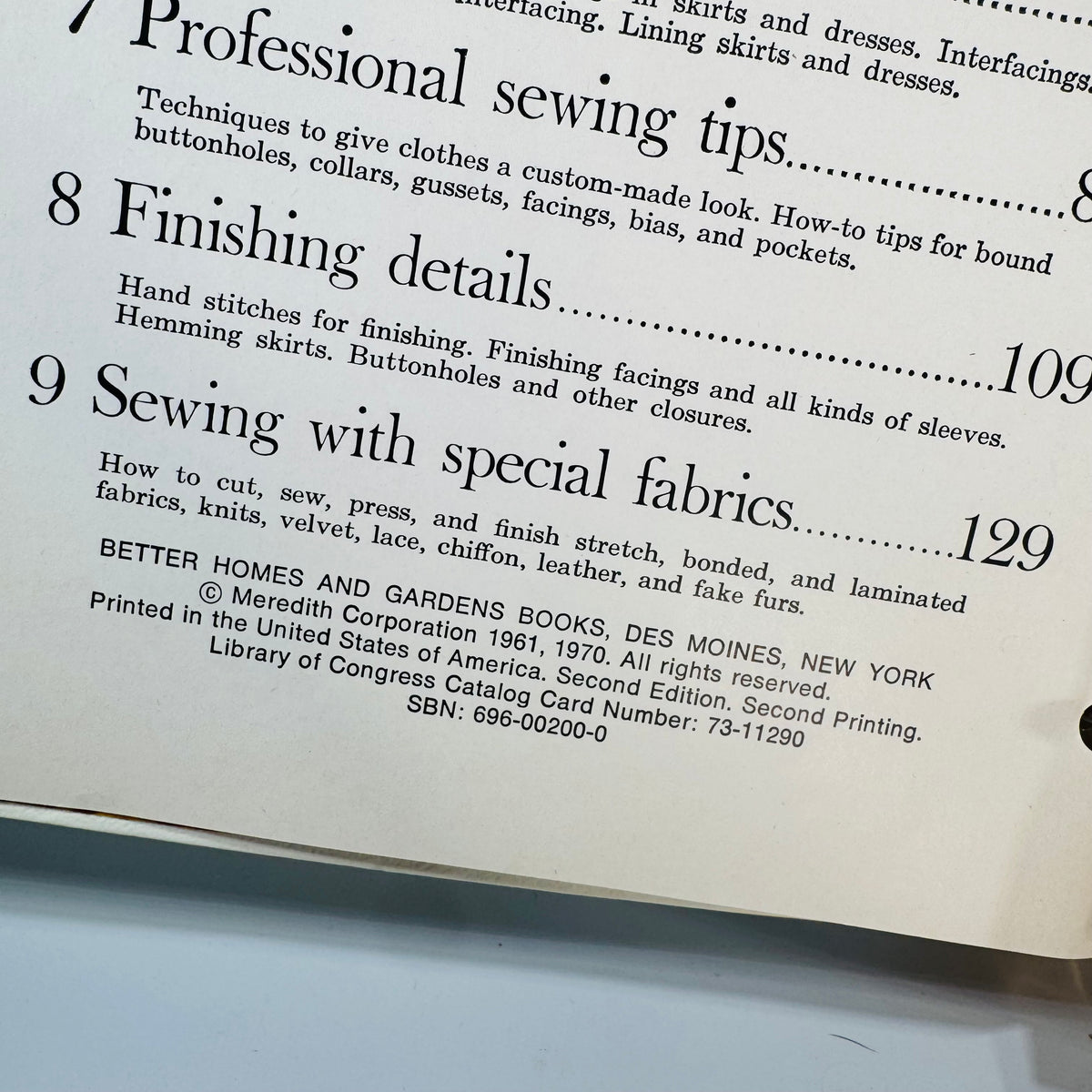 Better Homes & Gardens Sewing Book (Second Edition) – Vintage 5-Ring Binder Sewing Reference
