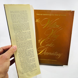 The Wilton Way of Cake Decorating Volume Three by Eugene T. and Marilynn C. Sullivan 1979 First Edition Hardcover