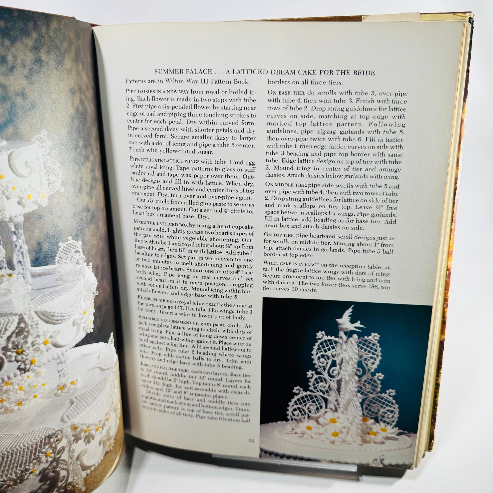 The Wilton Way of Cake Decorating Volume Three by Eugene T. and Marilynn C. Sullivan 1979 First Edition Hardcover
