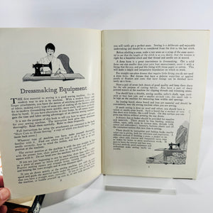 Singer Sewing Library Nos. 1, 2 and 3 by Mary Brooks Picken 1930 Sewing Pamphlet Set with Case