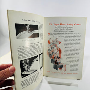 Singer Sewing Library Nos. 1, 2 and 3 by Mary Brooks Picken 1930 Sewing Pamphlet Set with Case