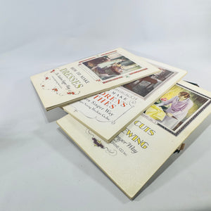 Singer Sewing Library Nos. 1, 2 and 3 by Mary Brooks Picken 1930 Sewing Pamphlet Set with Case