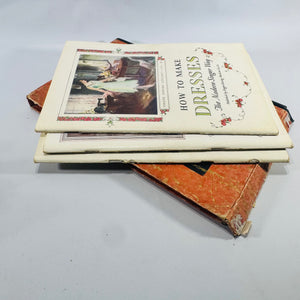 Singer Sewing Library Nos. 1, 2 and 3 by Mary Brooks Picken 1930 Sewing Pamphlet Set with Case