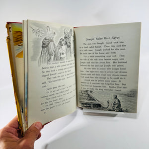 A Child's Garden of Bible Stories by Arthur W. Gross 1948 Hardcover with Dust Jacket, Rod Taenzer Illustrations