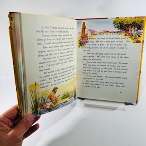 A Child's Garden of Bible Stories by Arthur W. Gross 1948 Hardcover with Dust Jacket, Rod Taenzer Illustrations