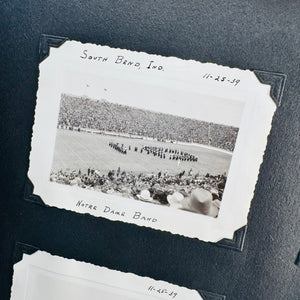 1937 to 1942 Family Photo Album Alaska Chicago Notre Dame