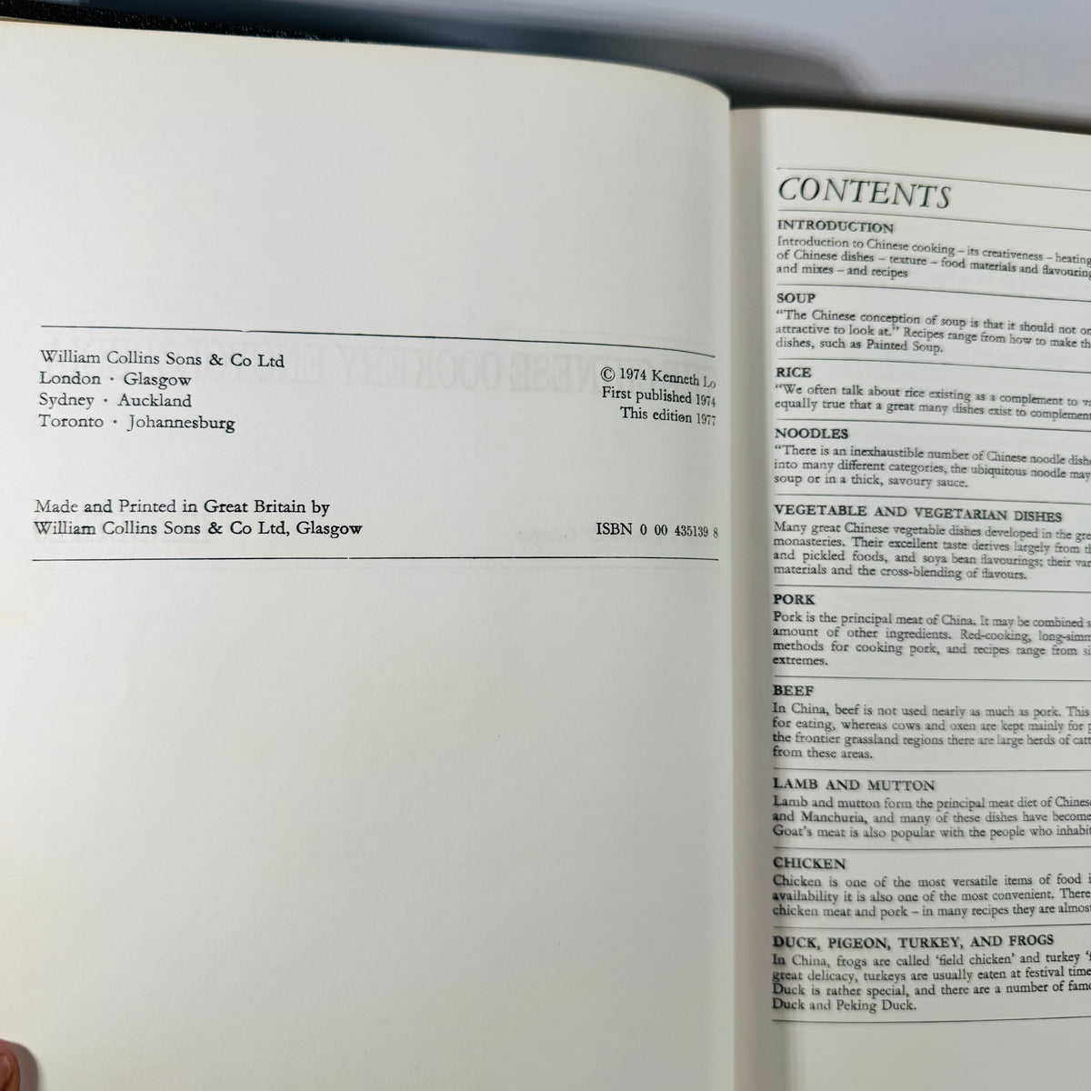 The Chinese Cookery Encyclopedia (1977) – Kenneth Lo | Vintage Cookbook, Chinese Cooking