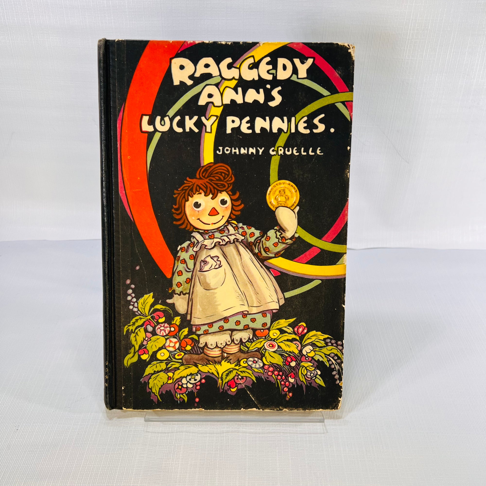 Raggedy Ann's Lucky Pennies written and illustrated by Johnny Gruelle 1932 M. A. Donohue & Company