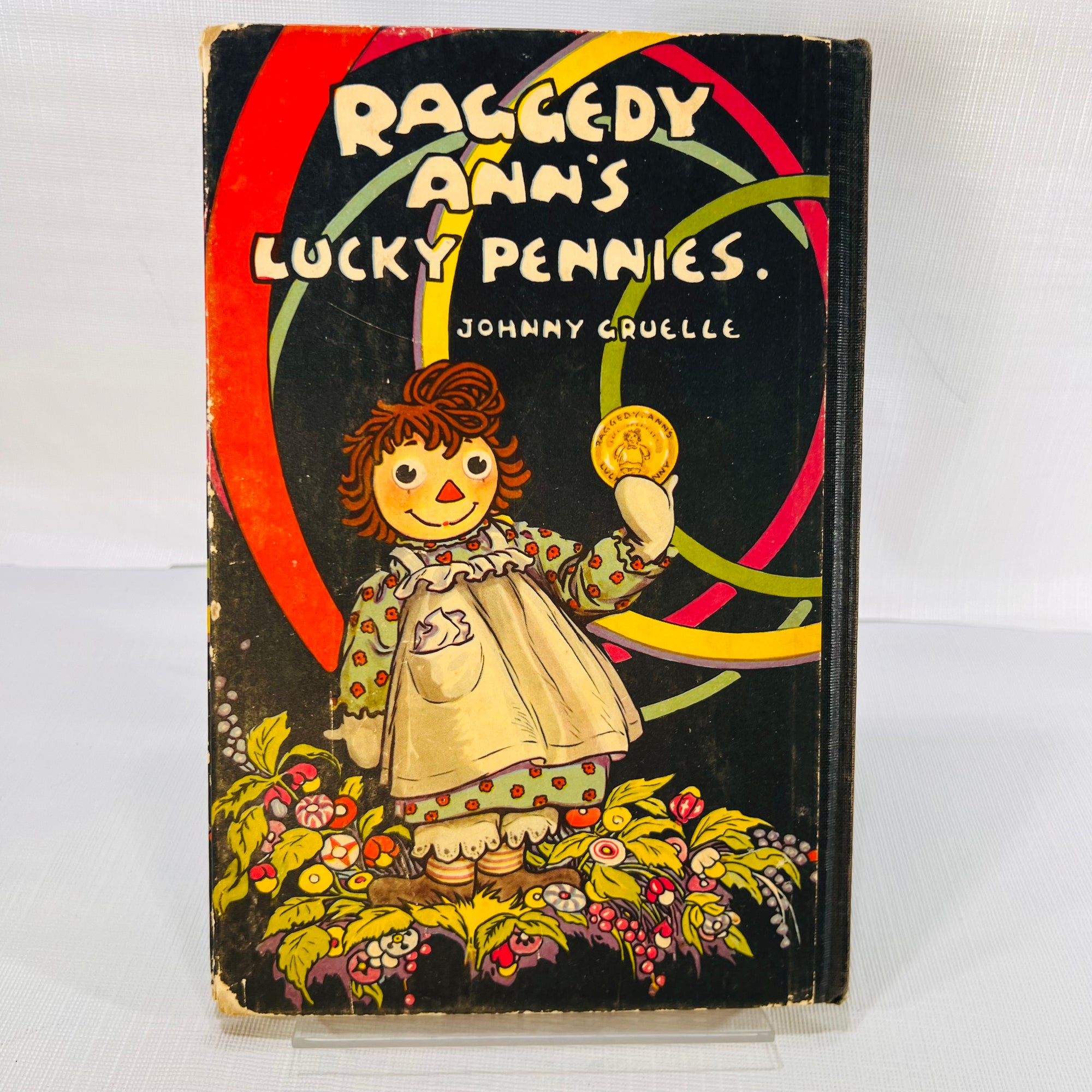 Raggedy Ann's Lucky Pennies written and illustrated by Johnny Gruelle 1932 M. A. Donohue & Company