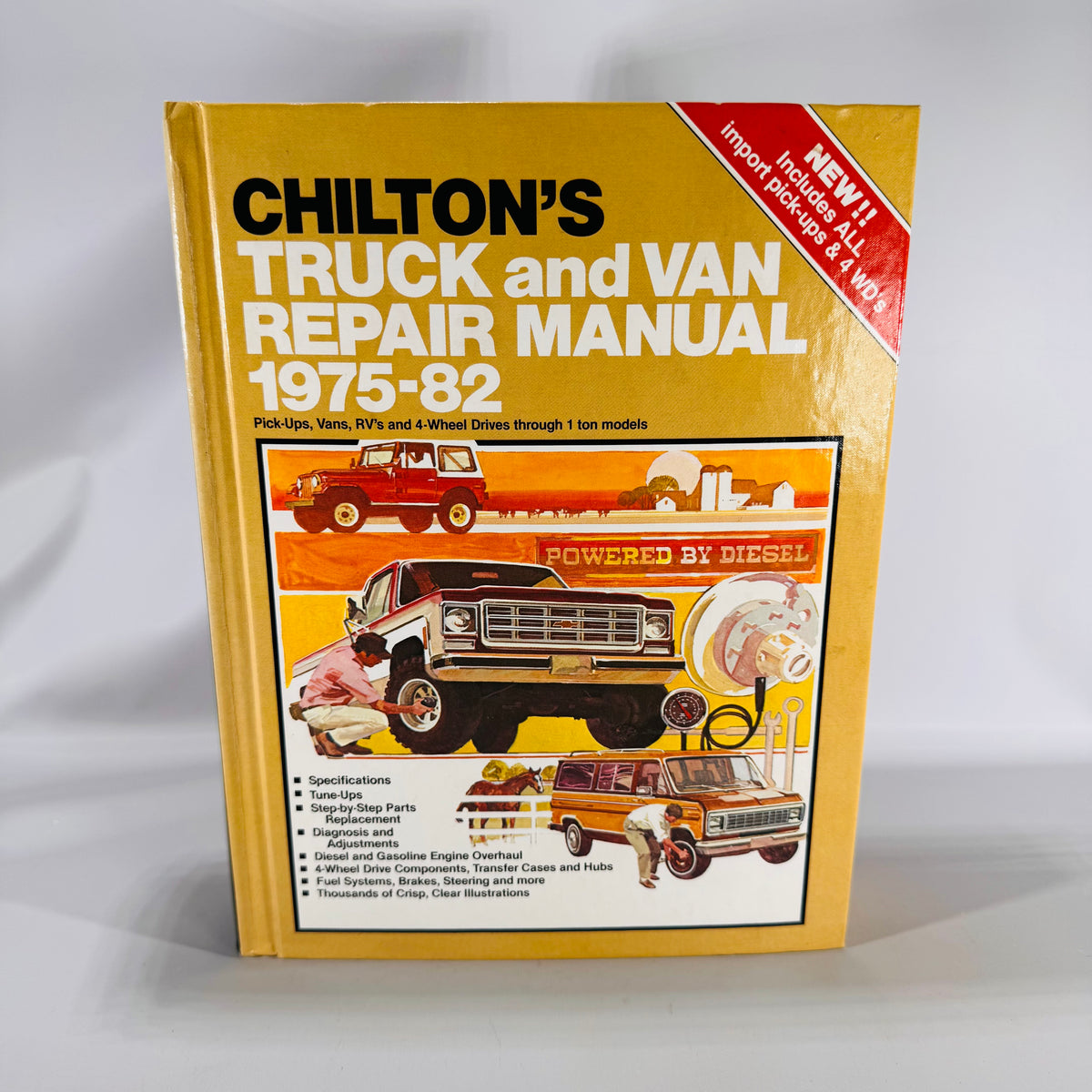 Chilton’s Truck and Van Repair Manual 1975–82 | Vintage Automotive Service &amp; Maintenance Guide