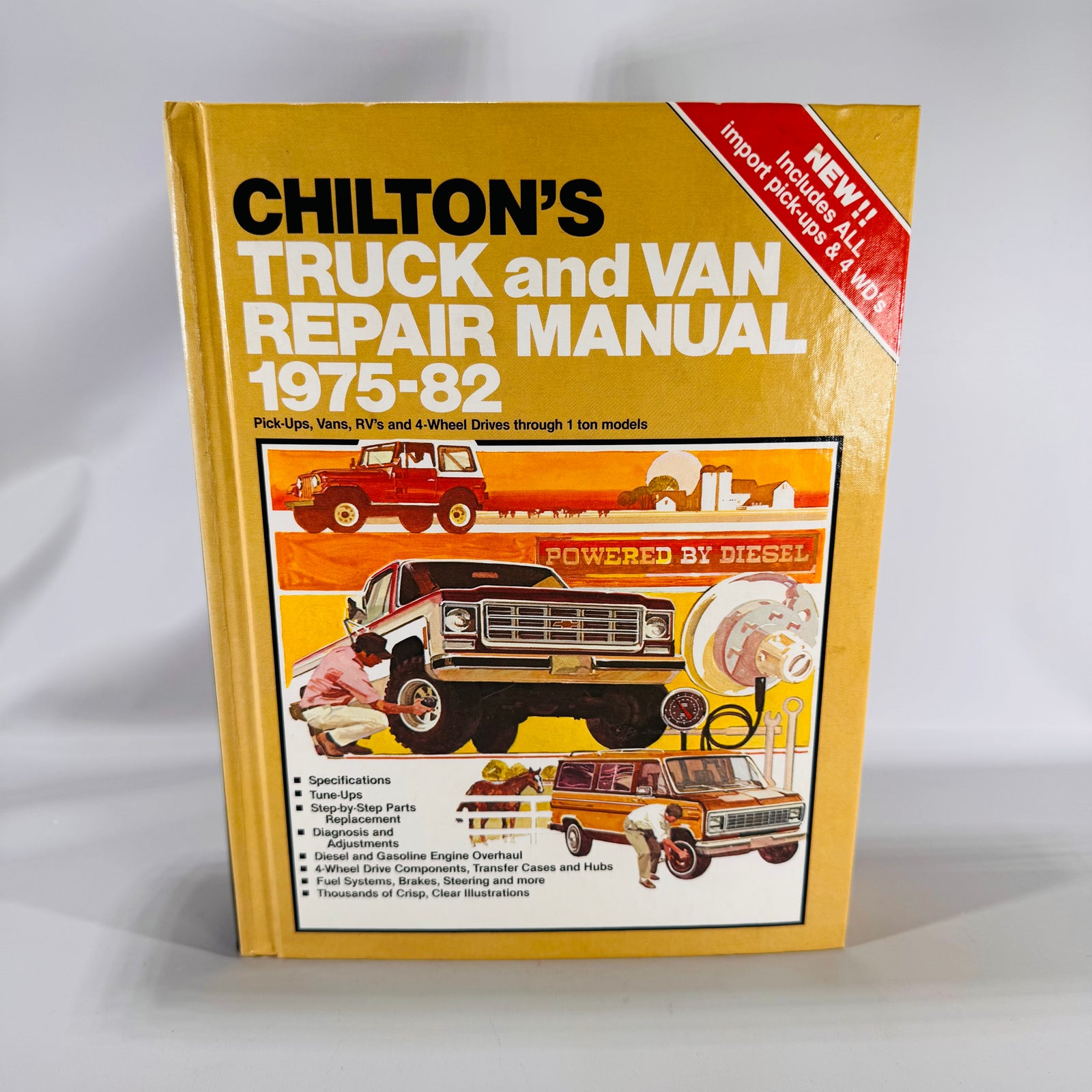 Chilton’s Truck and Van Repair Manual 1975–82 | Vintage Automotive Service & Maintenance Guide