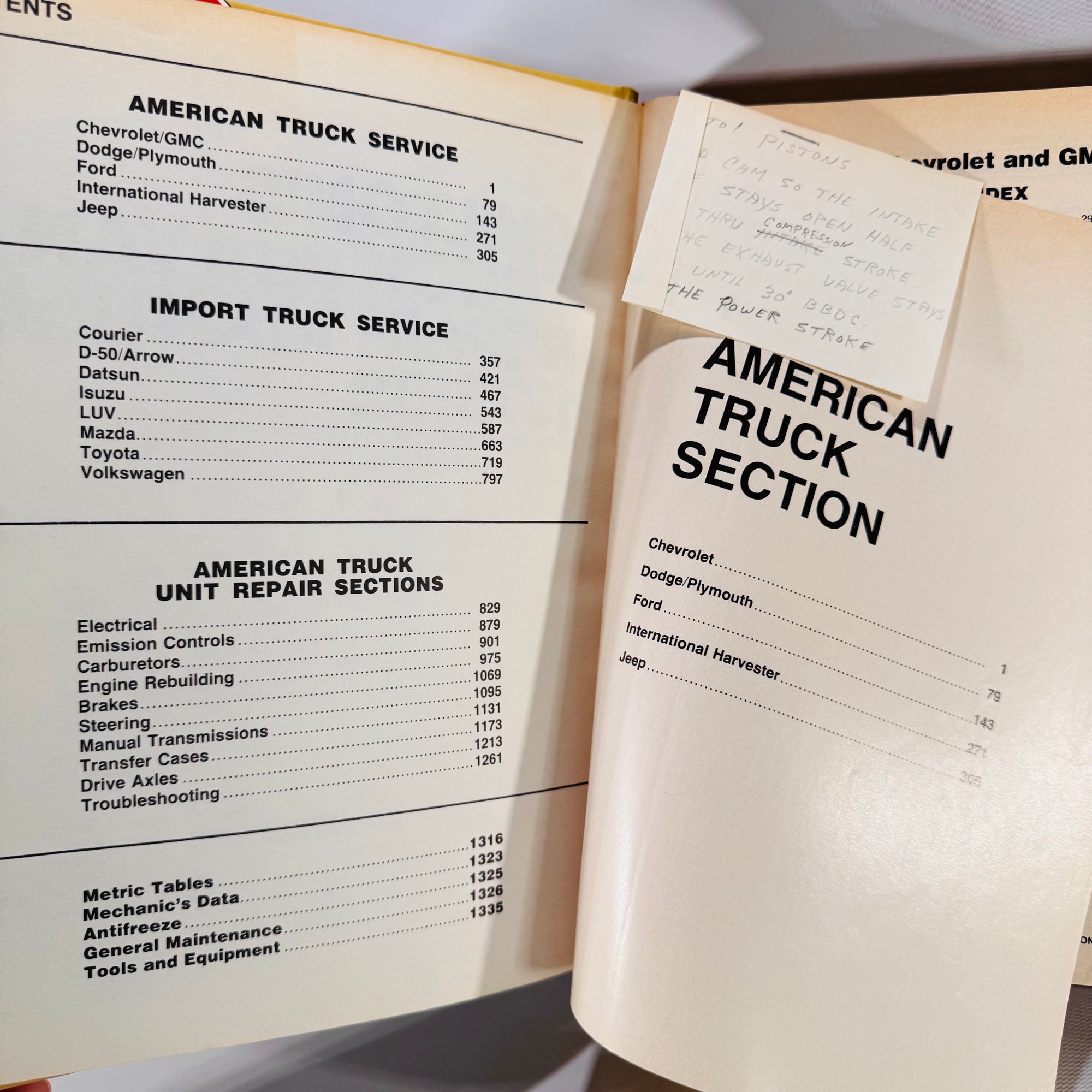 Chilton’s Truck and Van Repair Manual 1975–82 | Vintage Automotive Service & Maintenance Guide
