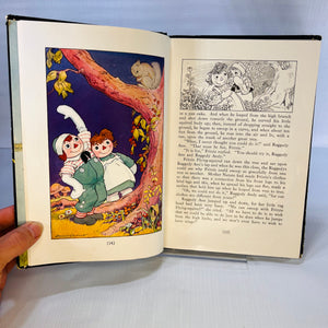 Raggedy Ann in the Deep Woods written and  illustrated by Johnny Gruelle 1930 M. A. Donohue & Company