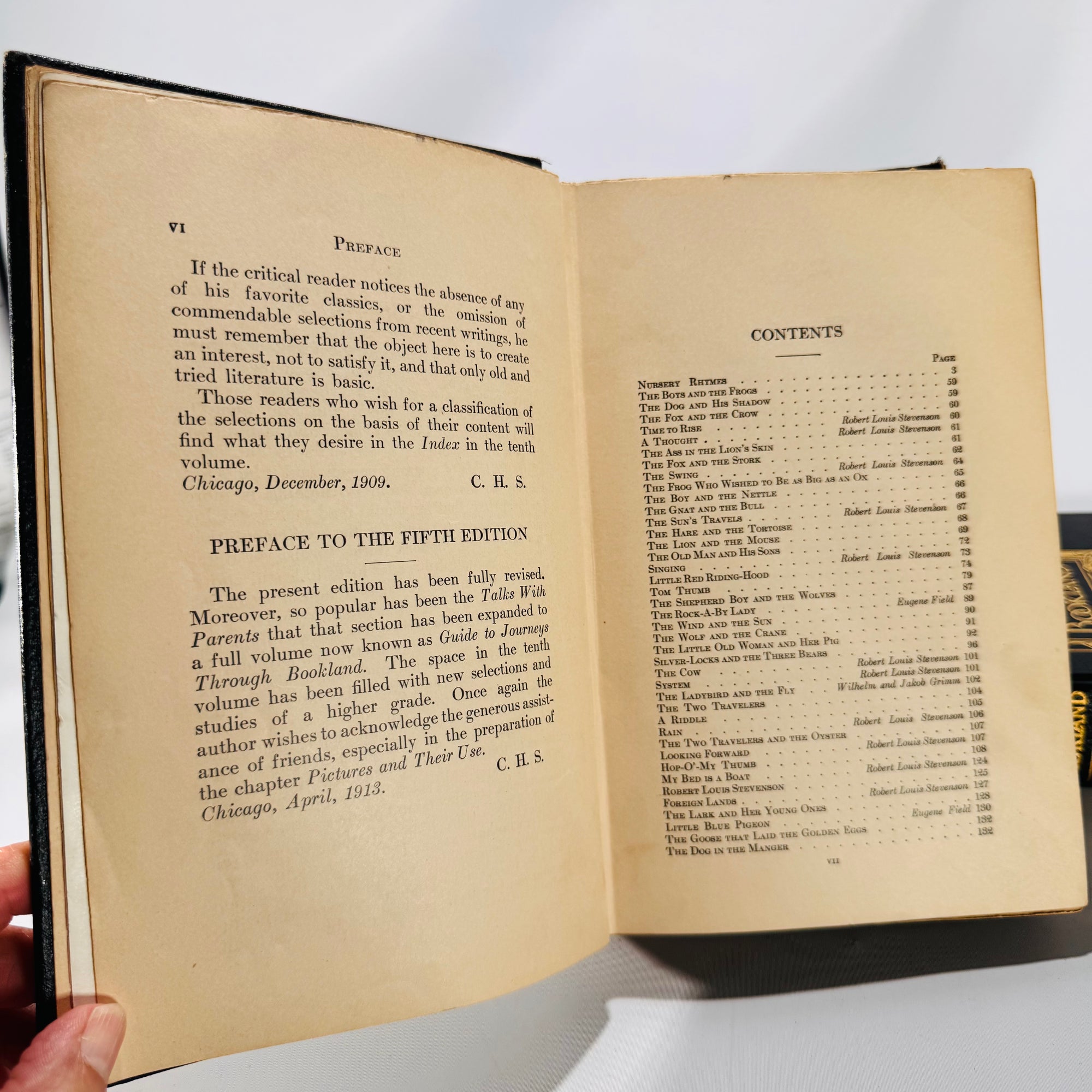 Journeys Through Bookland 2-Volume Set by Charles H. Sylvester | Vintage Literature Anthology for Children & Classics Lovers