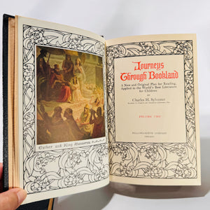 Journeys Through Bookland 2-Volume Set by Charles H. Sylvester | Vintage Literature Anthology for Children & Classics Lovers