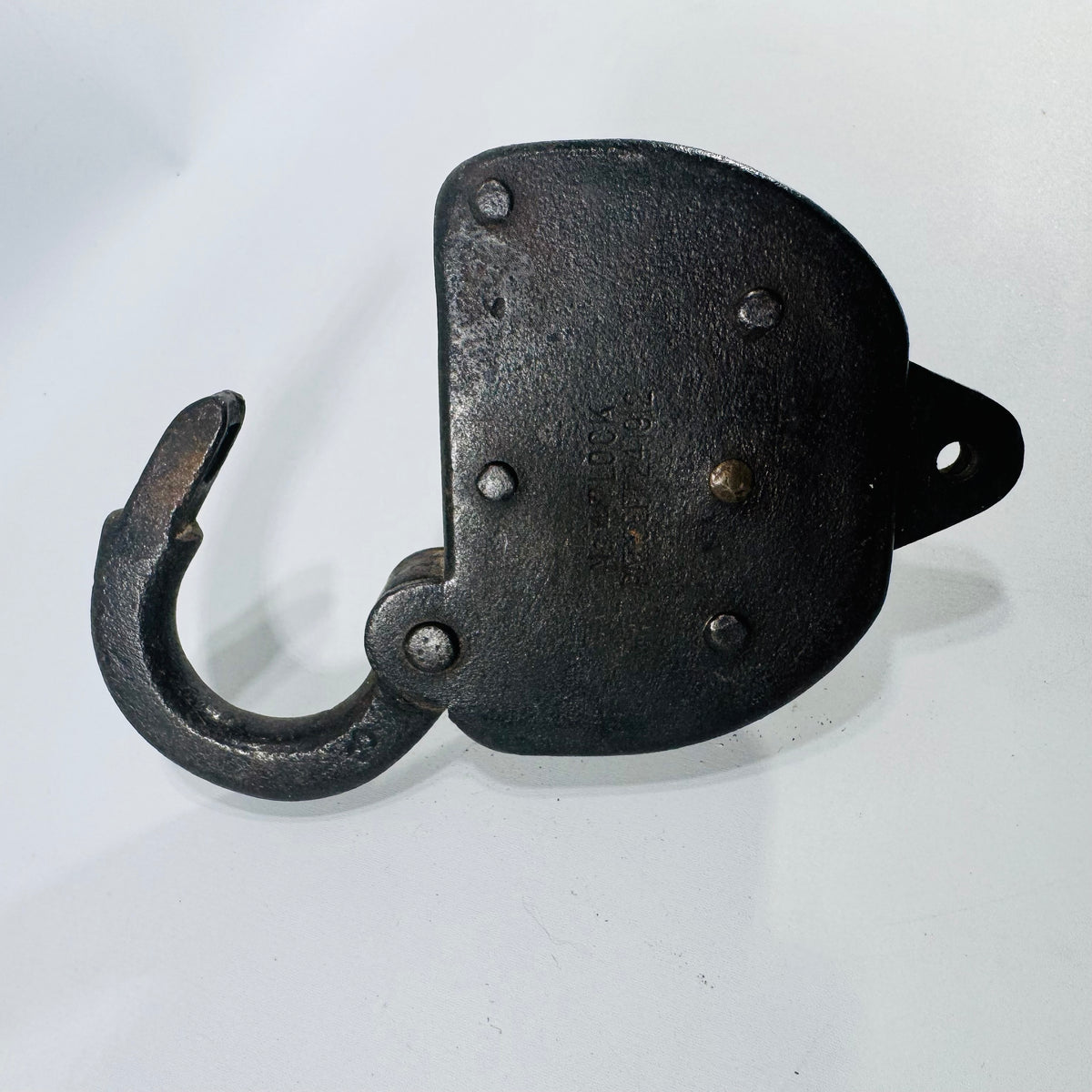 Adlake M.C.R.R. Railroad Switch Lock with Key Vintage